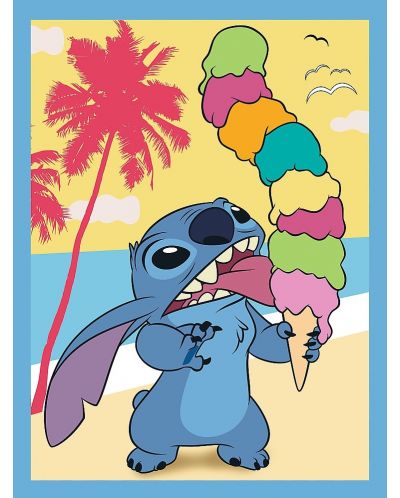 Σετ παζλ και παιχνίδι μνήμης Trefl 2 σε 1 - Happy Lilo&Stitch day / Disney Lilo&Stitch - 3